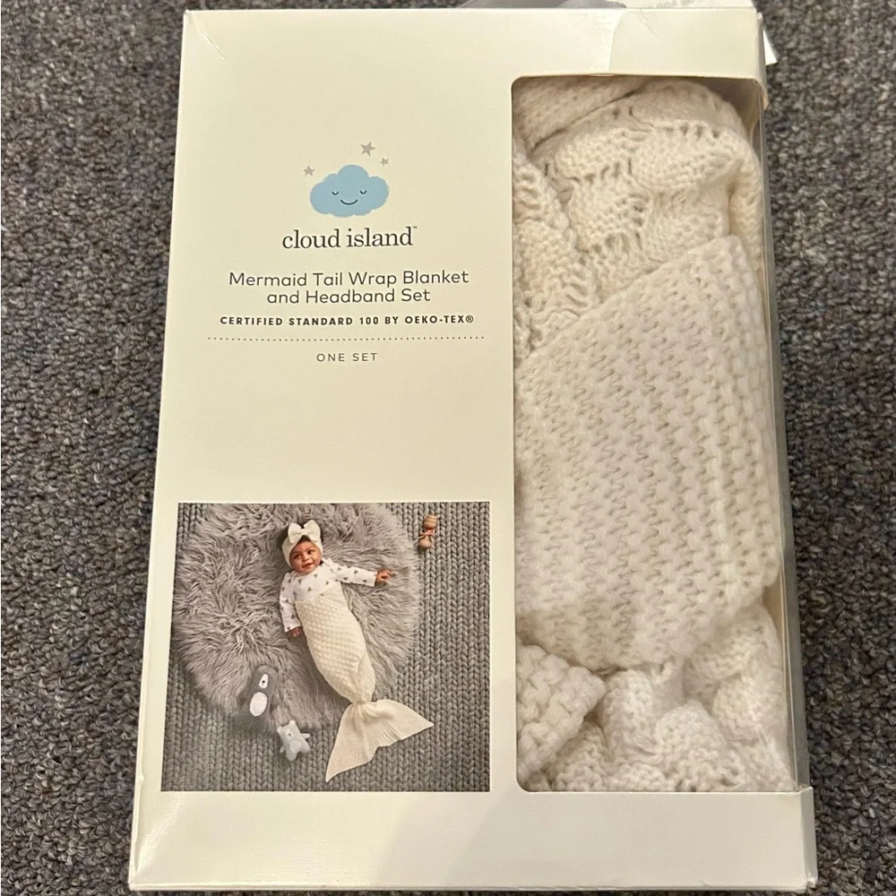 Cloud Island Soft Baby Blanket Set